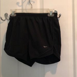 Nike Dri-Fit black running shorts size XS
